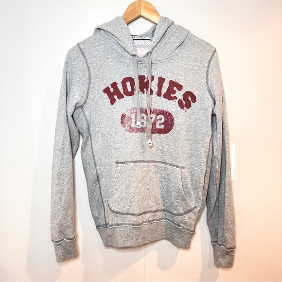 PINK Victoria's Secret Tops - PINK | Rare Y2K Virginia Tech Hokies hooded sweatshirt